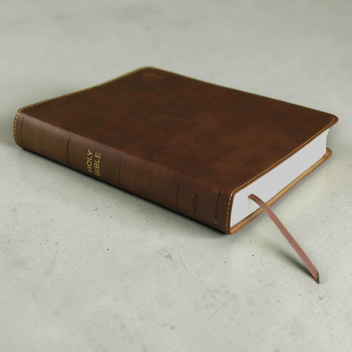 Personalized NIV Journal Bible: Engraved Rodeo Bull and Kneeling Cowboy, Lined Wide Margins