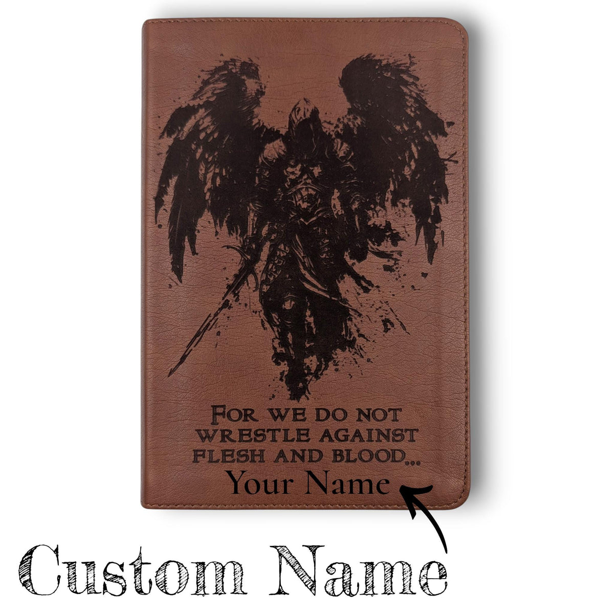 Personalized ESV Spanish English Parallel Bible: Engraved Michael the Archangel, Reina-Valera Translation