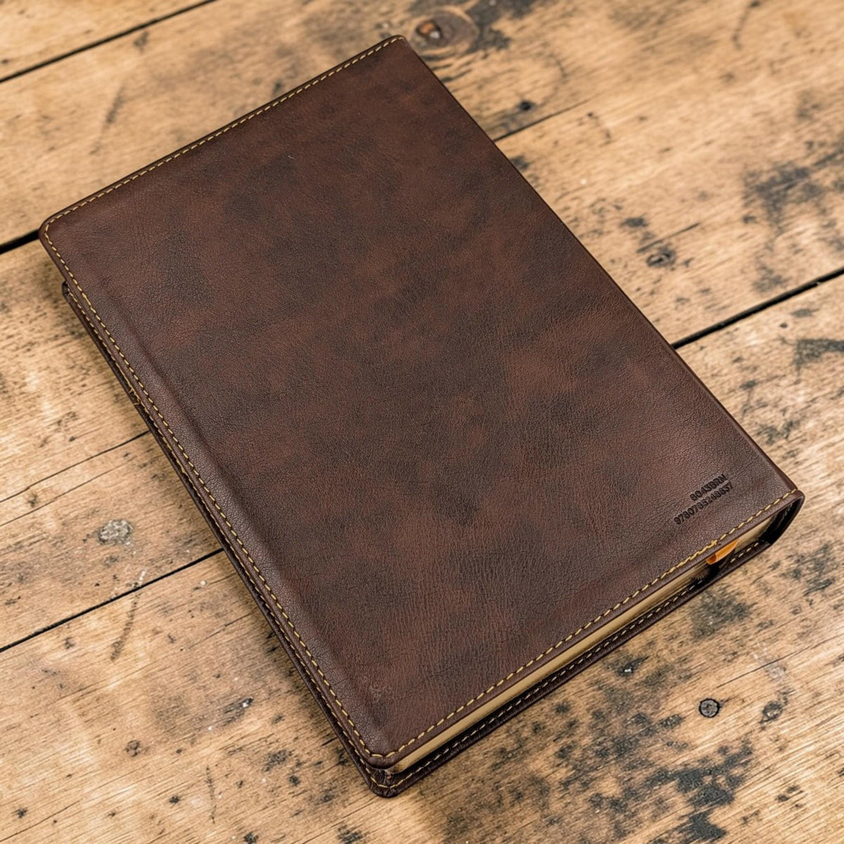 Personalized NKJV Bible with References: Engraved Michael the Archangel, Wide Margins