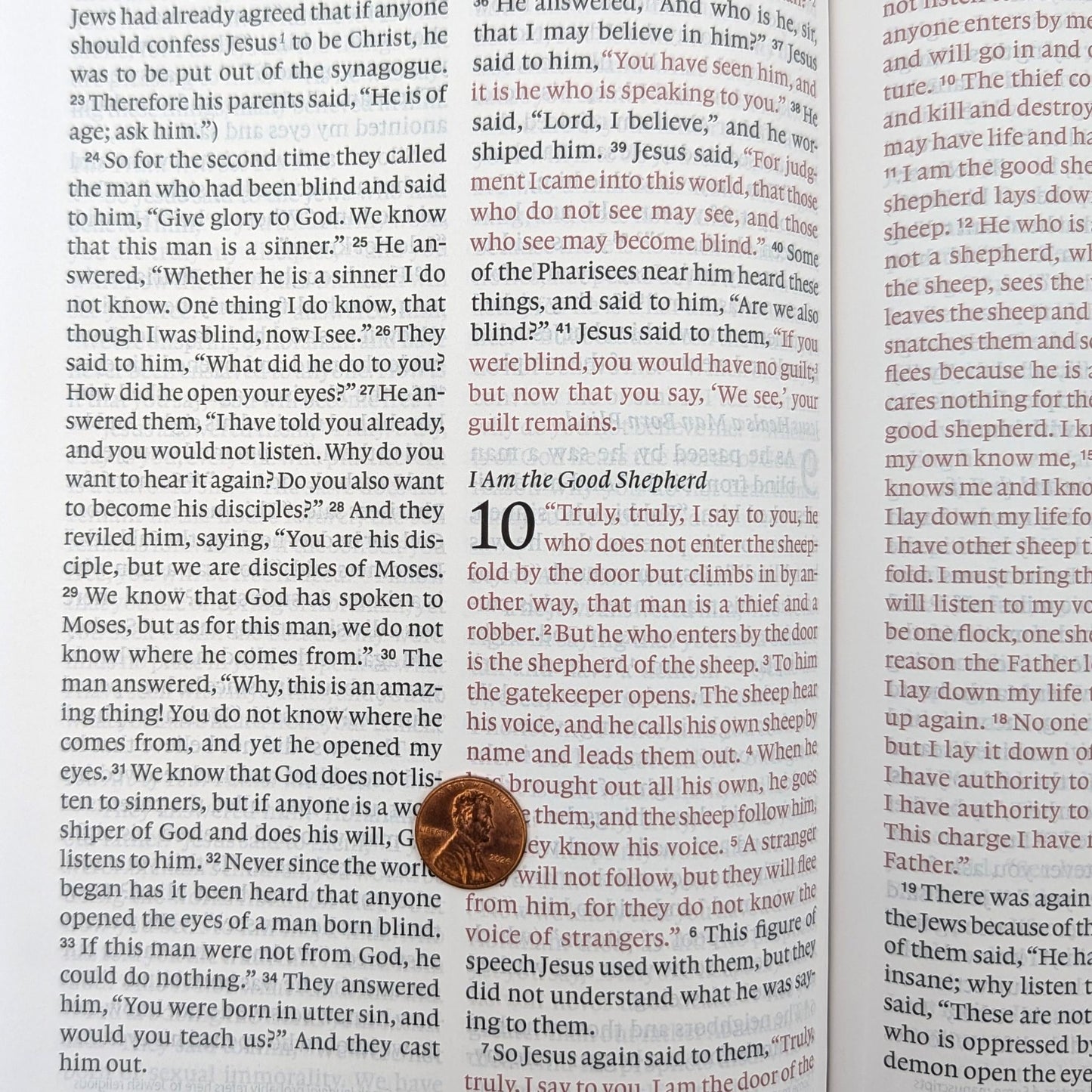 Personalized ESV Bible Giant Print (Brown): Rose Engraving Psalm 46 5, Gift for Her