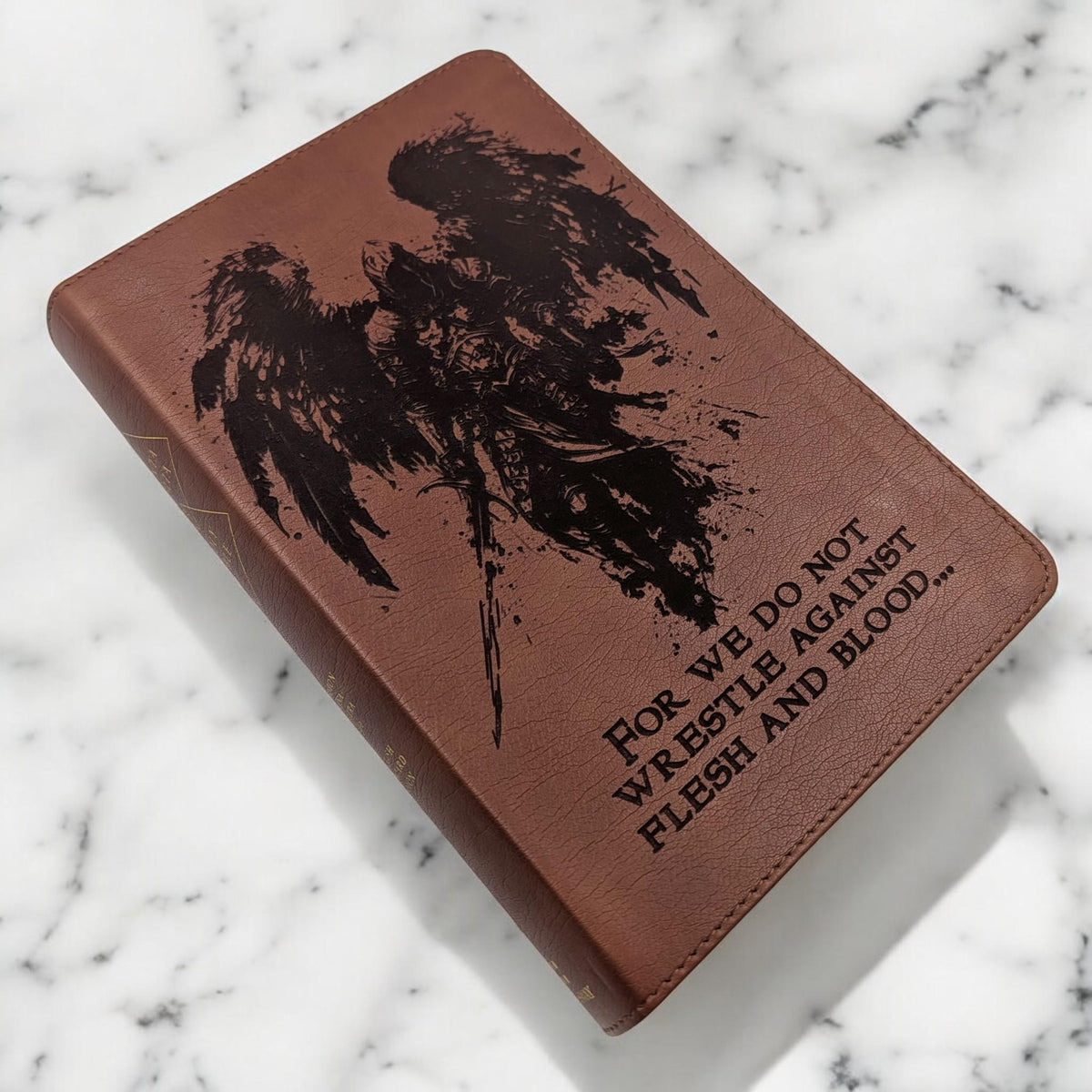 Personalized ESV Spanish English Parallel Bible: Engraved Michael the Archangel, Reina-Valera Translation