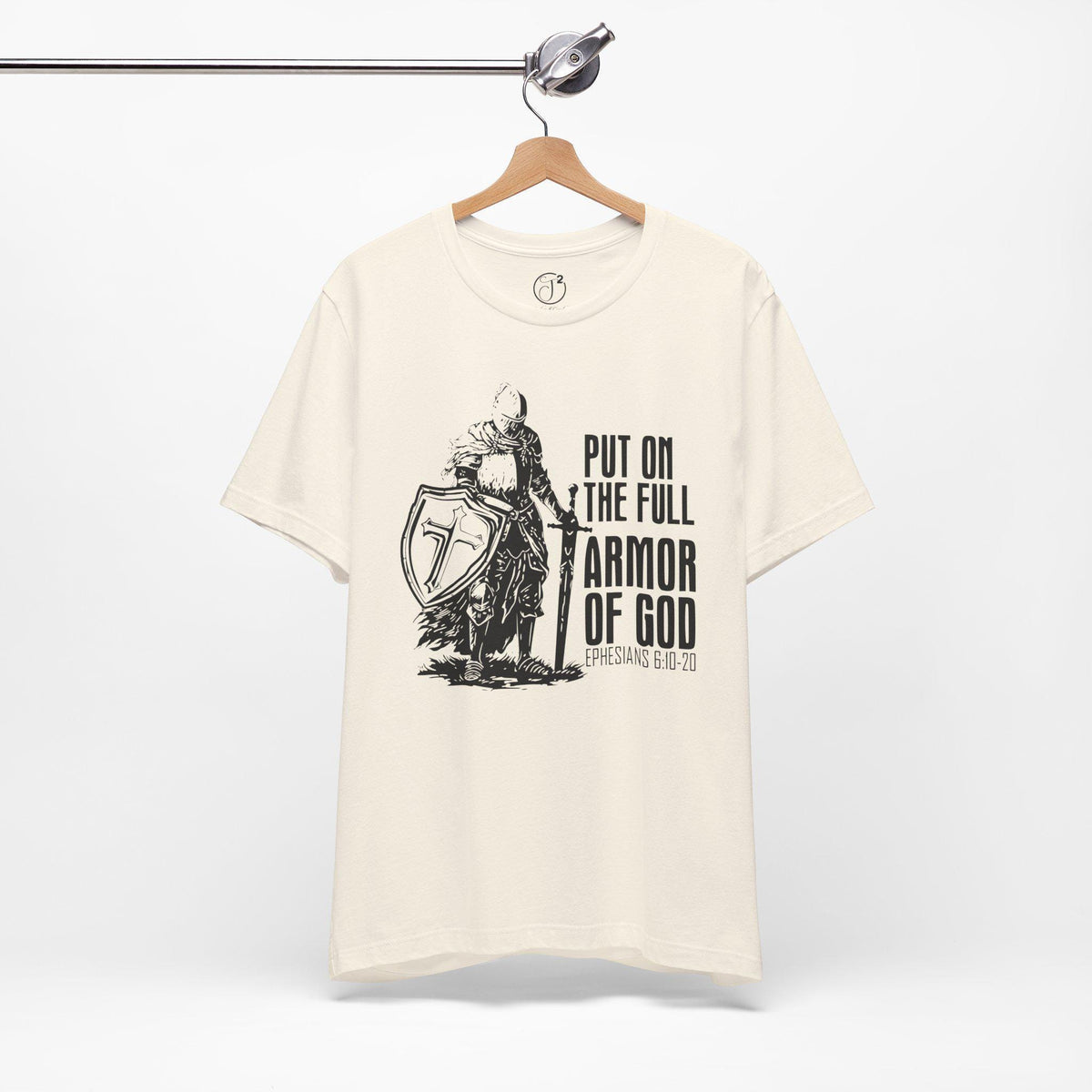 Armor of God T-Shirt: Christian Knight, Bible Verse Tee