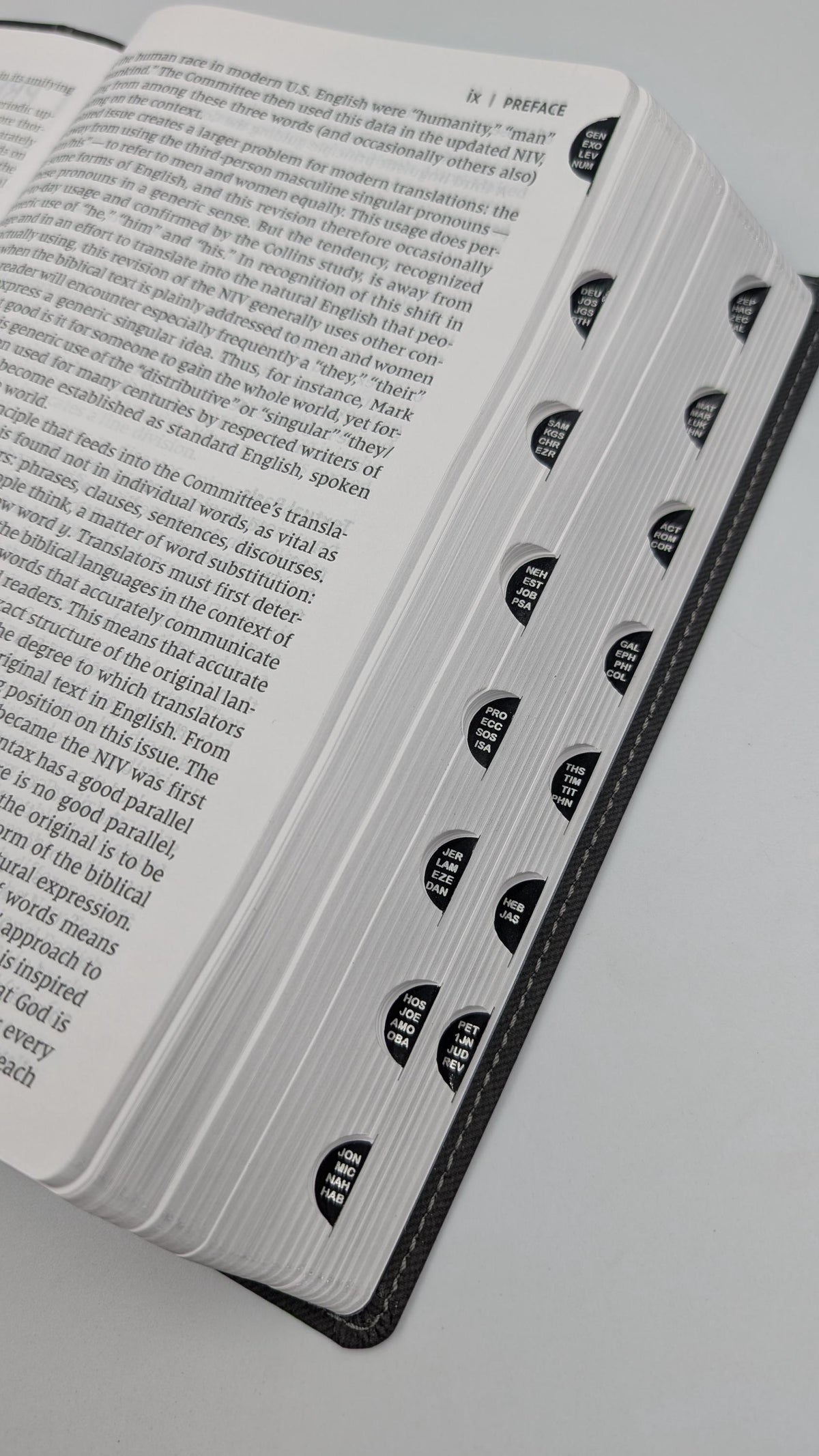 Personalized NIV Bible Large Print: Engraved Kneeling Warrior, Black Leatherlike