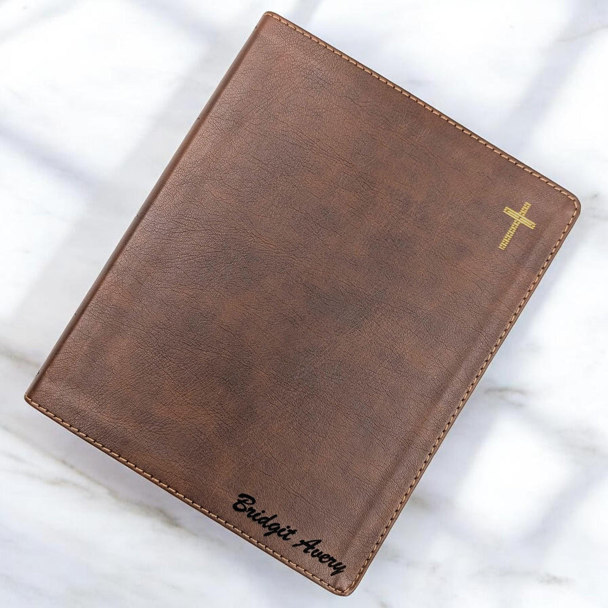 Personalized NIV Journal Bible: Engraved with Name Only, Lined Wide Margins
