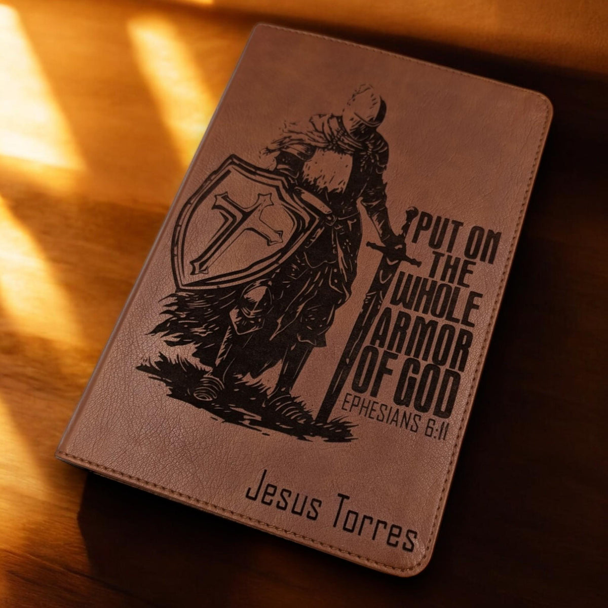 Personalized ESV Spanish English Parallel Bible: Engraved Armor of God, Reina-Valera Translation