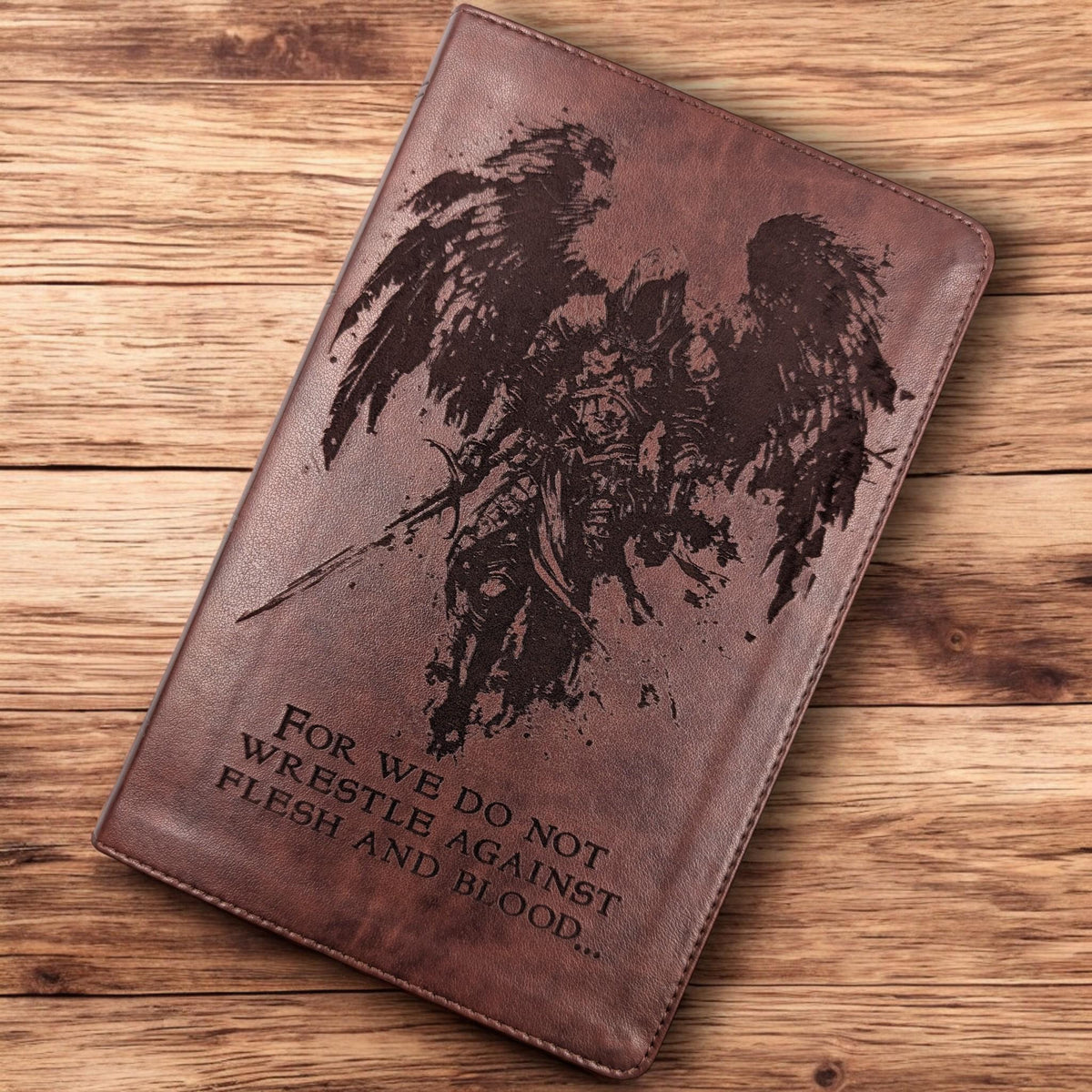 Personalized ESV Bible Large Print: Engraved Michael the Archangel
