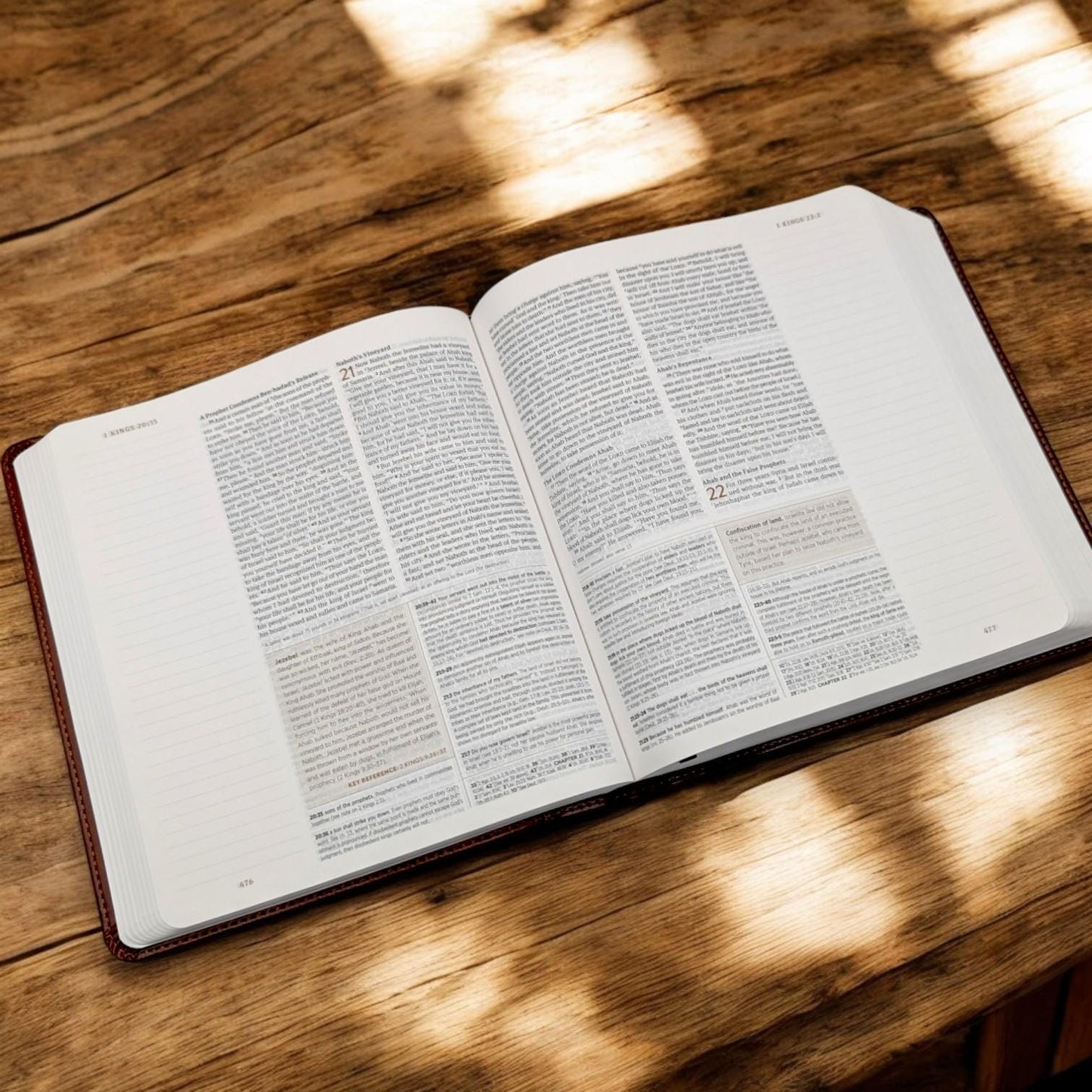 Personalized ESV Journal Study Bible: Engraved Lion, Lined Wide Magins