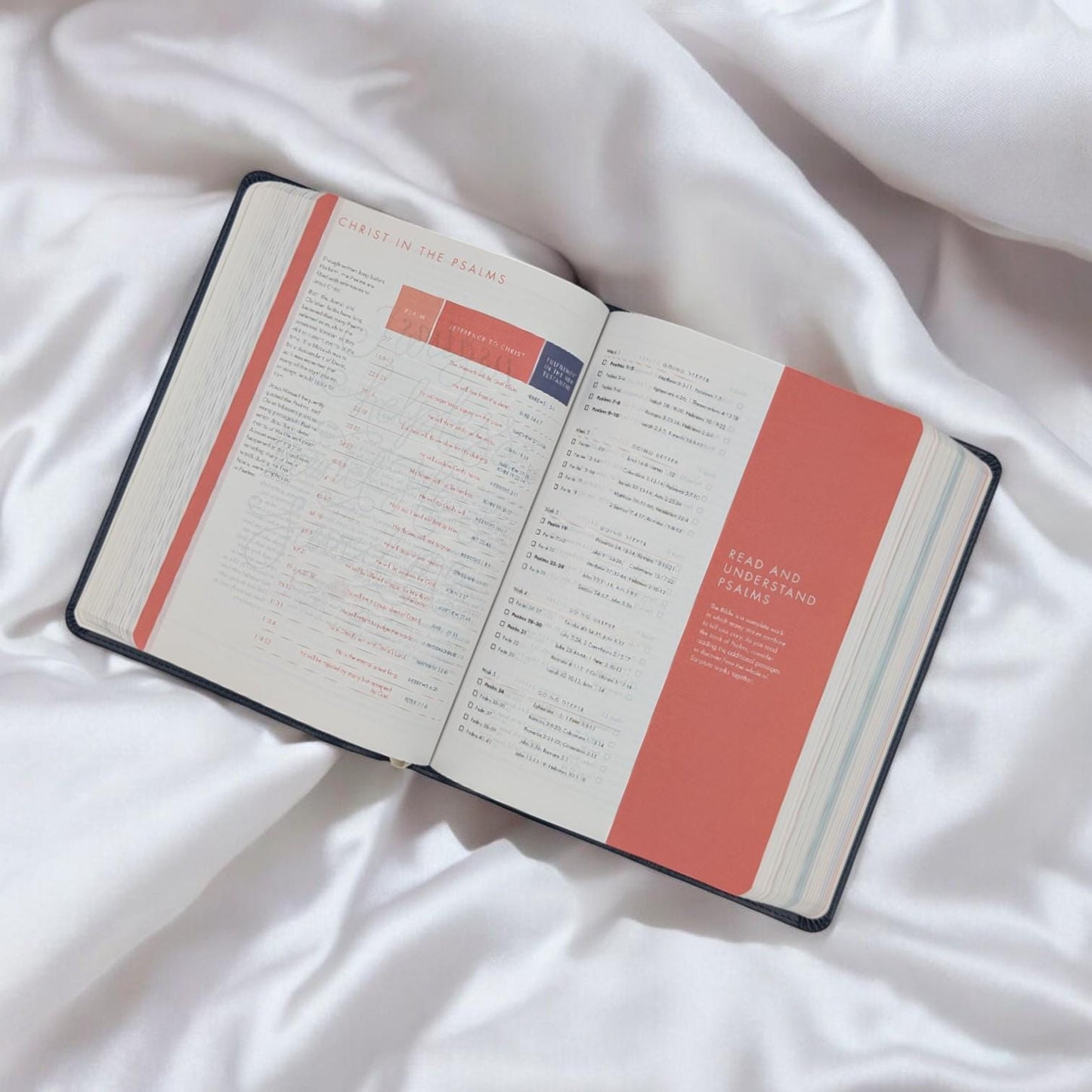 Personalized CSB She Reads Truth Bible: Engraved Ocean Design, Wide Margins, Champagne Leatherlike