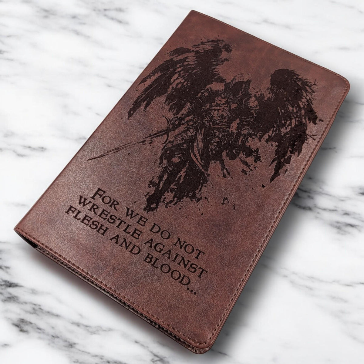 Personalized ESV Bible Large Print: Engraved Michael the Archangel